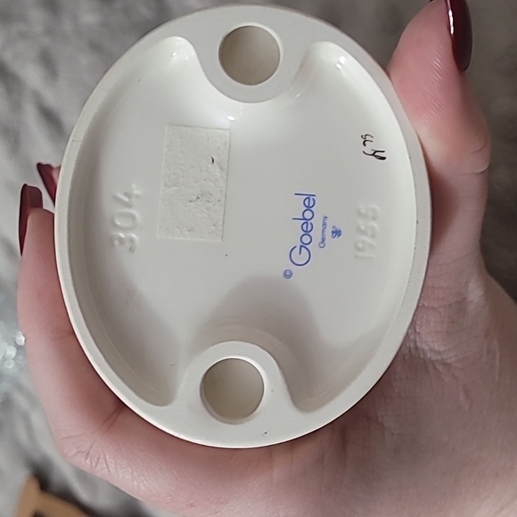 Vintage goebel Hummel artist with easel 2 piece set 304 1955 rare - Picture 14 of 17